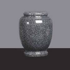 Curved Non Polished Granite Flower Pot, for Outdoor Decoration, Plantation, Style : Antique, Modern