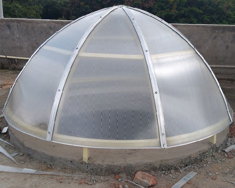 Plastic Polycarbonate Dome, for Shading