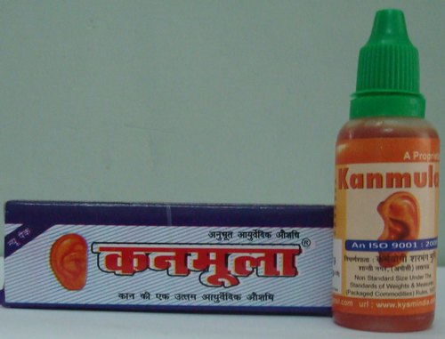 Kanmula Ear Drops, For Personal, Purity : 95%