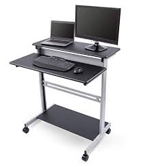 Plastic computer stand, Color : Black, Grey, White