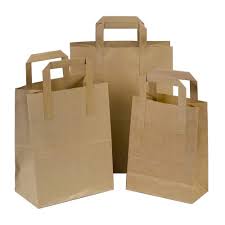 OCC Papter Paper Bags, for Shopping, Pattern : Plain, Printed