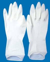 Latex Surgical Gloves, for Hospitals, Clinic, Size : M
