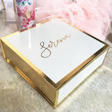 Non Polished Brass Personalized Box, for Gifting