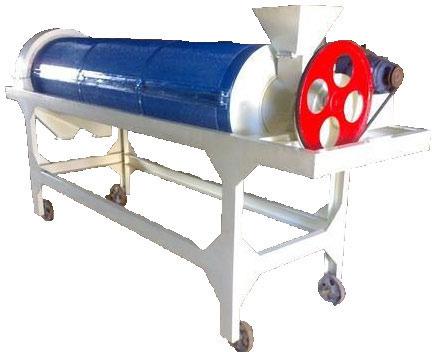 Indented Cylinder White Rice Grader, for Construction Use, Power : 0-20BHp