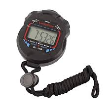 Oval Stop Watch, for Sports, Display Type : Digital