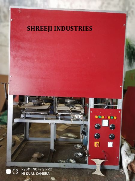 FULLY AUTOMATIC DOUBLE DIE PAPER PLATE MACHINE