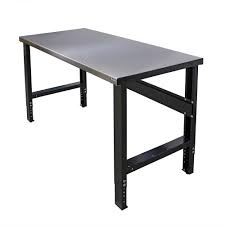 Non Polished Aluminium Work Table, for Bed Room, Home Office, Living Room, Study Room, Pattern : Plain