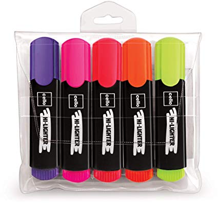Plastic Highlighter Pen, Packaging Type : Boxes