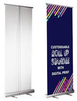 Roll Up Regular Standees with print