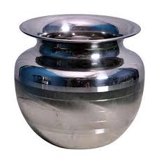 Brass Non Polished Lota, for Decoration Use, Temple Use, Worship Use, Certification : ISI Certified