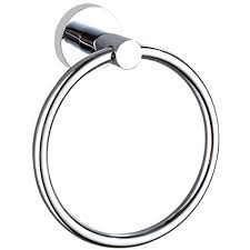 Non Polished Brass Towel Rings, for Bathroom Fittings, Feature : Durable, Fine Finished, High Quality