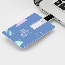 Rectangular Credit Card Shape Pen Drive, for ATM, Size : 100x70mm, 110x80mm