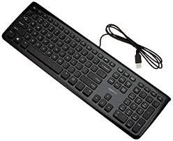 Dell Wired ABS Plastic Keyboard, For Computer, Laptops, Certification : CE Certified