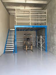 Colour Coated Mild Steel Mezzanine Floor, for Godown, Workshop