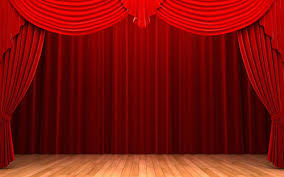 Auditorium stage curtain