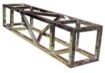 Polished steel truss, Certification : ISI Certified, ISO 9001:2008 Certified