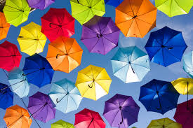 Aluminum Nylon Umbrellas, for Promotional Use, Protection From Sunlight, Raining, Pattern : Plain