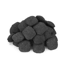 Natural charcoal briquettes, Style : Dried