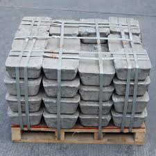 Rectengular Non Polished Antimony Ingots, for Construction, Household Repair, Color : Black, Grey