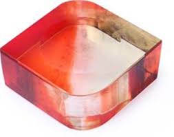 Glossy Glass Cuboid Paper Weight, for Home Decor, Office, School, Feature : Alluring Look, Attractive Shape