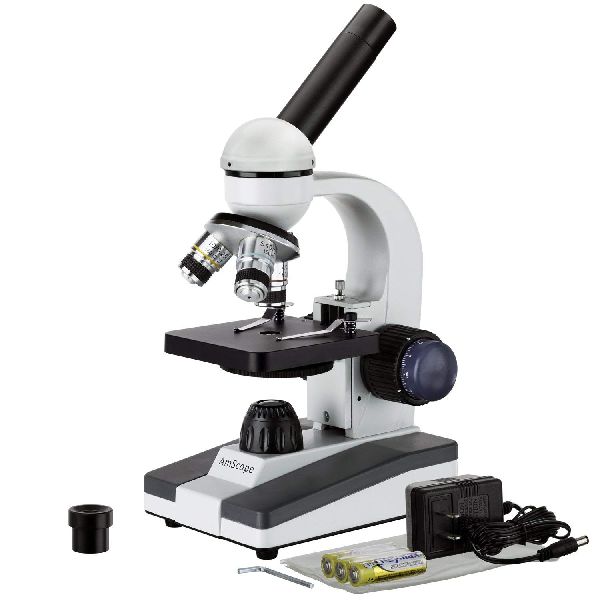 Battery Microscope, for Forensic Lab, Science Lab, Voltage : 220V