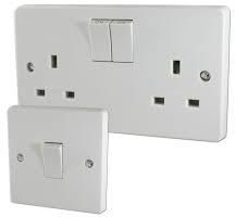 Rectangular Fiberglass Socket Switch, For Home Use, Plug Use, Power Supply, Certification : CE Certified