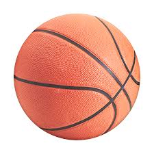 Round Leather Basket Ball, for Games, Playing, Pattern : Plain