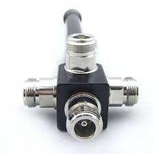 Double Brass Rf Splitters, for Automotive Industry, Electricals, Electronic Device, Home, Offices, Wire