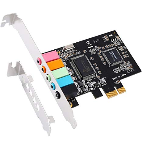ABS Plastic sound card, for Computer, Laptop, Television, Size : Standard Size