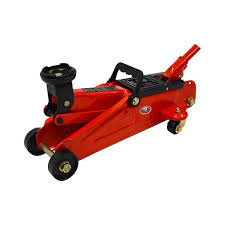 Electric Alloy Steel Automatic Hydraulic Floor Trolley Jack, for Automobile Use, Industrial Use, Feature : Advanced Technique Used