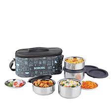 Metal Lunch Boxes, for Packing Food, Feature : Durable, Eco Friendly, Good Quality, Leak Proof, Microwaveable