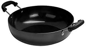 Aluminium Plain Non Stick Kadai, Capacity : 10-15ltr, 15-20ltr, 20-25ltr, 25-30ltr, 30-35ltr, 35-40ltr