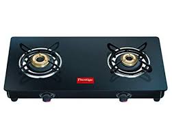 Aluminum Two Burner Gas Stove, for Cooking, Feature : Best Quality, Corrosion Proof, High Efficiency