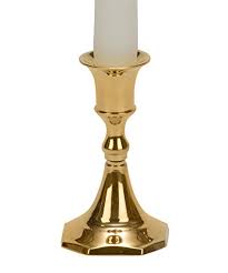 Non Poloshed Plain Brass Candle Stand, Style : Antique, Modern