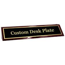 name plate