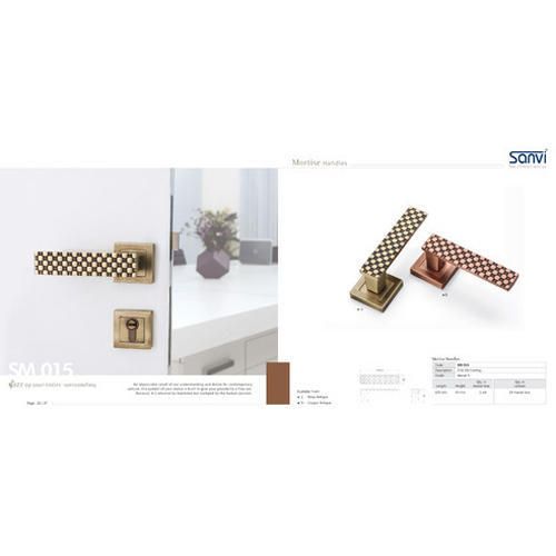 Square Design Mortise Door Handle