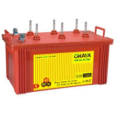 Okaya battery, for Home Use, Certification : CE Certifiec