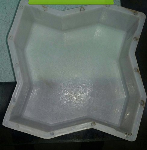 Plastic Star Paver Block Mould, for Flooring, Pattern : Plain