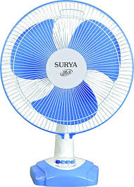 Anchor Table Fans, for Air Cooling, Color : Black, Blue, Brown, Grey, Light Yellow, Orange, Red