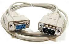 PVC RS232 Cable, Color : Black, White