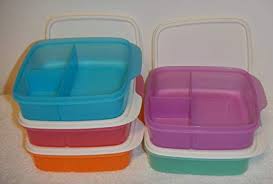 Smooth Plain Tupperware Lunch Containers, Shape : Round