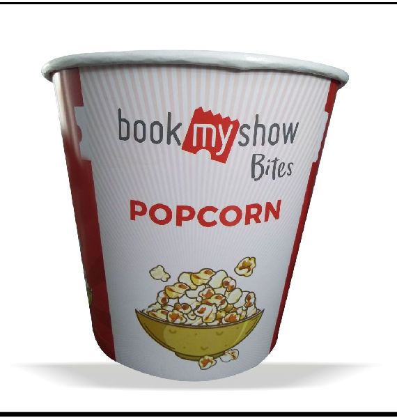 Paper 85oz Popcorn Tub, Color : Multicolor