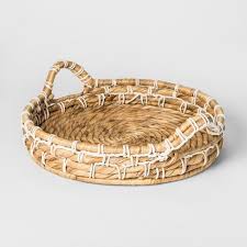 Coated Bamboo Decorative Fruit Basket, Feature : Easy To Carry, Superior Finish, Washable, Good Quality