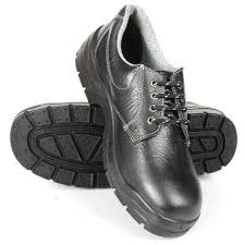 Action Canvas safety shoes, Lining Material : Cotton Fabric, Genuine Leather, Mesh