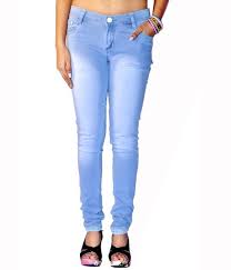 Plain Cotton ladies jeans, Size : M, XL, XXL