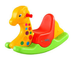 Plastic Giraffe Rocker toy