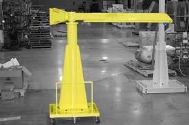 Portable Jib Arm, for Warehouse, workshop, Glass sheet handling