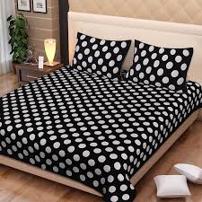 Cotton Printed Bed Sheet, for Home, Hospital, Hotel, Lodge, Picnic, Pattern : Plain
