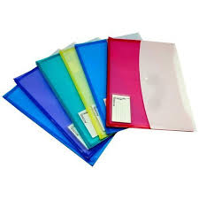 Plain HDPE Plastic Document Folder, Size : A/3, A/4, A/5