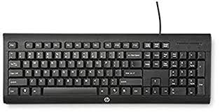 Dell Wired Keyboard, for Computer, Laptops, Color : Black, Creamy, Silver, White